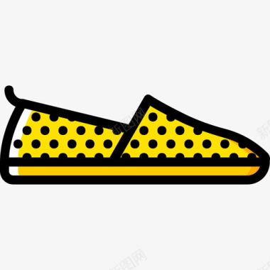 拖鞋男鞋4黄色图标图标