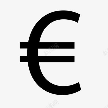 金融机构欧元金融金融机构图标图标