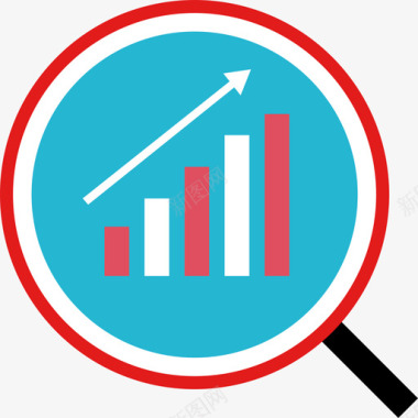 平面冰山素材分析图表和图表6平面图图标图标