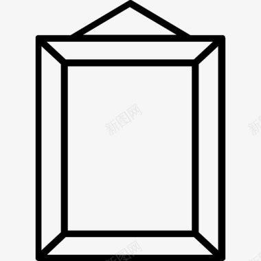 门框家用电器2线性图标图标