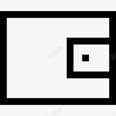 中心钱包购物中心11直线型图标图标
