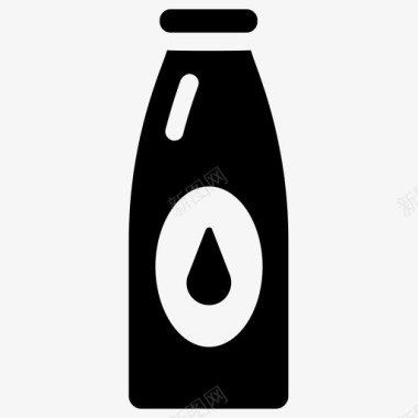 油瓶食用油煎炸油图标图标