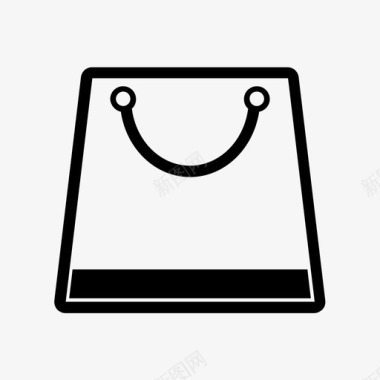 手提袋购买电子商务图标图标
