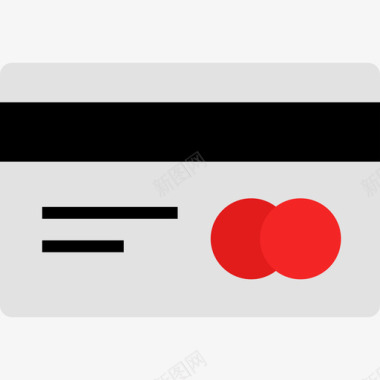 商场购物图标信用卡购物24持卡图标图标