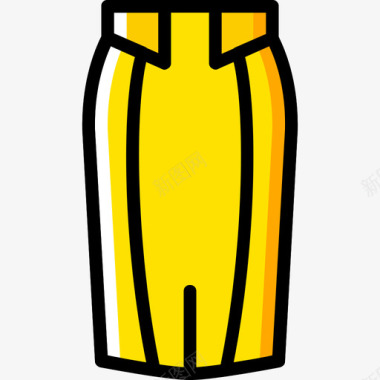 裙子女装3黄色图标图标