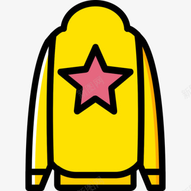 毛衣男装4黄色图标图标