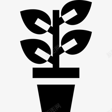 植物自然17填充图标图标