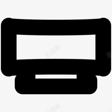 屏幕电视日常用品图标图标