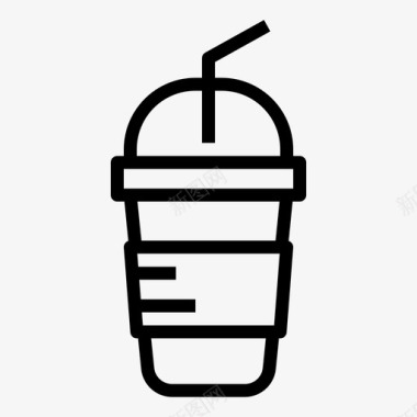 冷饮咖啡饮料冷饮图标图标