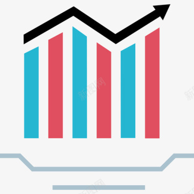 平面图矢量分析图表和图表6平面图图标图标