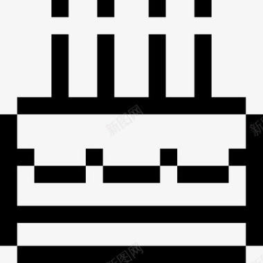 庆贺生日生日蛋糕食物35提纲图标图标