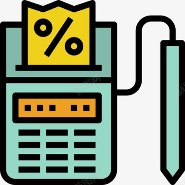 线条写字楼支付财税颜色线条颜色图标图标