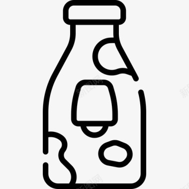 牛奶川维饮料直饮图标图标