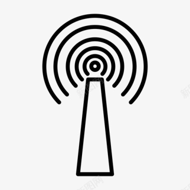 WiFi标志网络连接信号图标图标