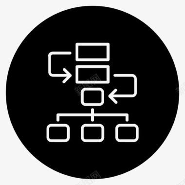 计划方案步骤算法流程图计划方案图标图标