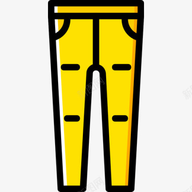 裤子男装4黄色图标图标