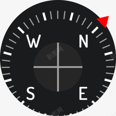 苹果新手机指南针苹果logos3扁平图标图标