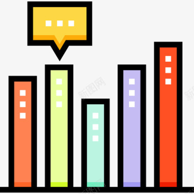 信息图标签条形图信息图元素2线性颜色图标图标
