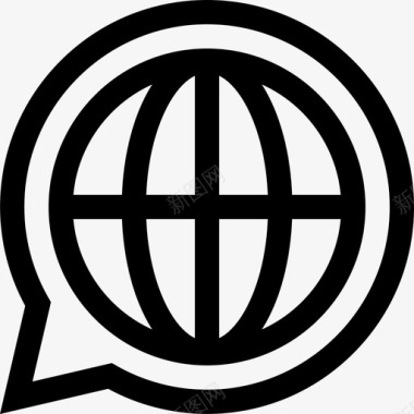 百度翻译翻译营销seo8线性图标图标