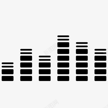 声音特效录音音频均衡器图标图标