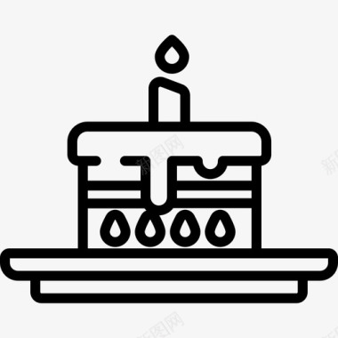 麦子蛋糕蛋糕蛋糕店21直系图标图标
