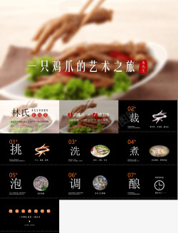 美味龙虾肉图片美味鸡爪私房菜宣传