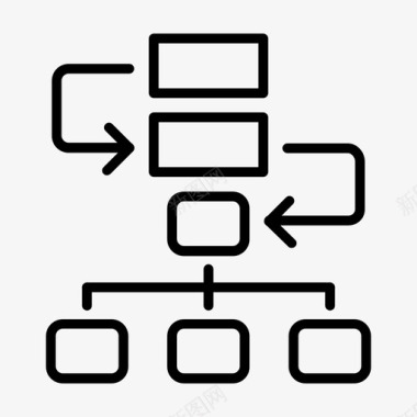 计划方案步骤算法流程图计划方案图标图标