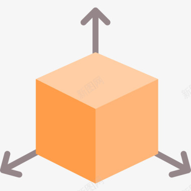 矢量可编辑立方体编辑工具7平面图标图标