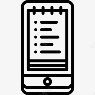 购物清单应用程序手机图标图标