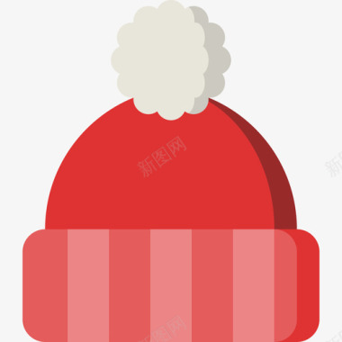 冬季上新冬季帽圣诞节77平顶图标图标