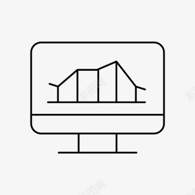 统计图表图片分析和统计图表计算机图标图标