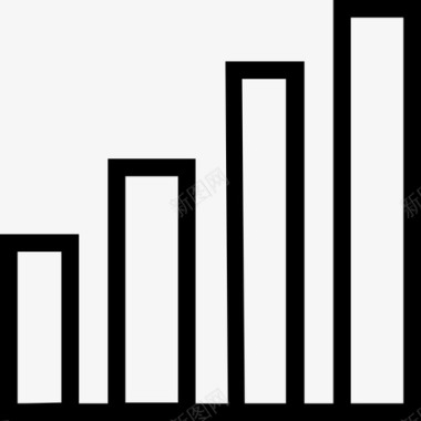 KPI分析2条形图数据分析2线性图标图标