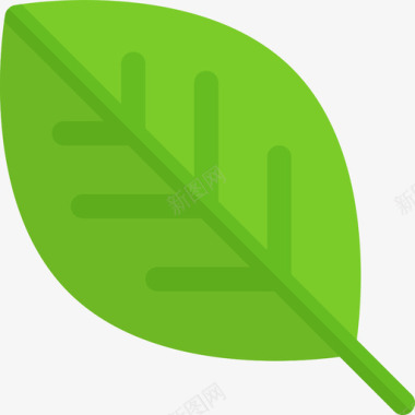 扁平叶可再生能源6扁平图标图标
