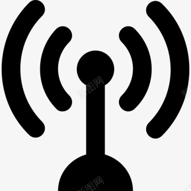 目录科技Wifi科技5固态图标图标