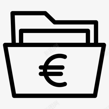 欧元图标文件夹欧元多媒体图标图标