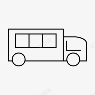 公共汽车公共汽车学校运输图标图标