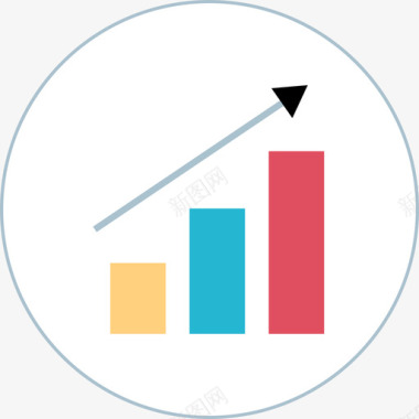 平面图矢量分析图表和图表6平面图图标图标