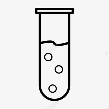 化学实验用具试管化学实验图标图标