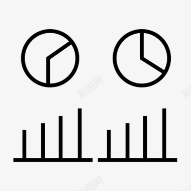 数据仪表盘数据分析预测图标图标