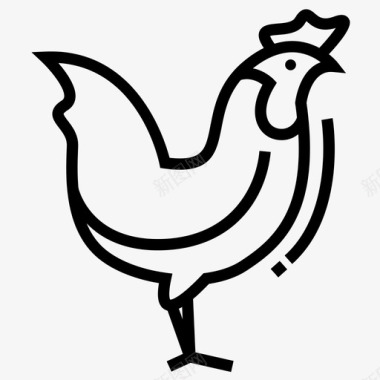 鸡鸡图标图标