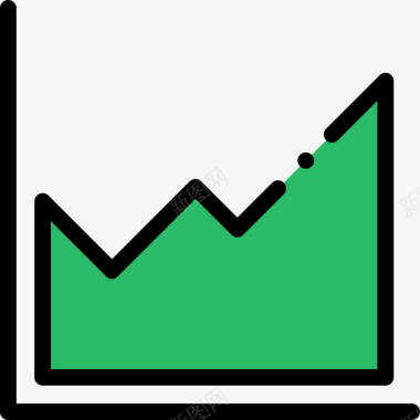 电脑图信息Spike信息图元素线性颜色图标图标