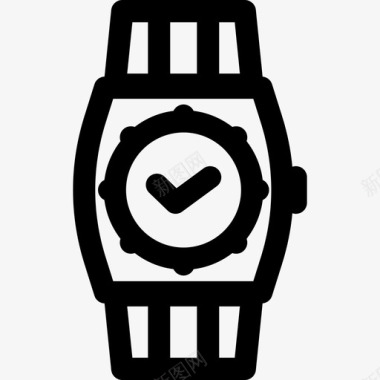 手表奢侈品商店10直线型图标图标