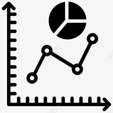 三维数据图分析图表折线图图标图标