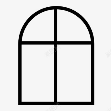 窗楼框图标图标