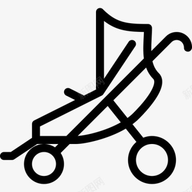 婴儿推车婴儿推车婴儿3直系图标图标