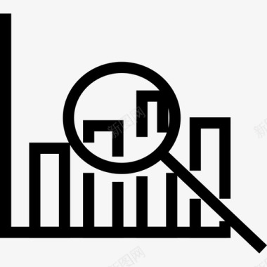 KPI分析2条形图数据分析2线性图标图标