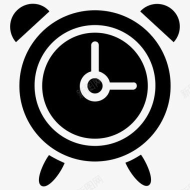 闹钟钟表手表图标图标