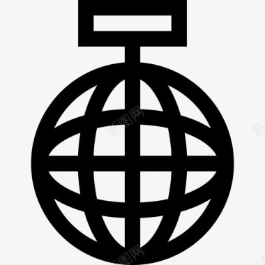 迪斯科舞会酒店服务5直线图标图标