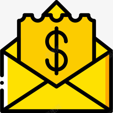 电子邮件客户端电子邮件邮件4黄色图标图标
