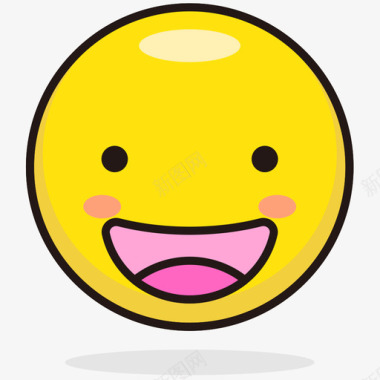 矢量可爱emoji-1图标